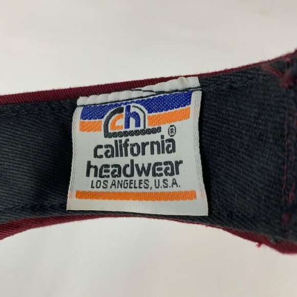 Arizona State Sun Devils NCAA Maroon California Headwear Strapback Visor - Picture 5 of 5